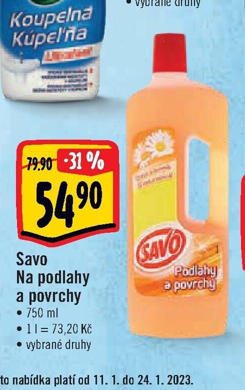 Savo Na podlahy a povrchy
