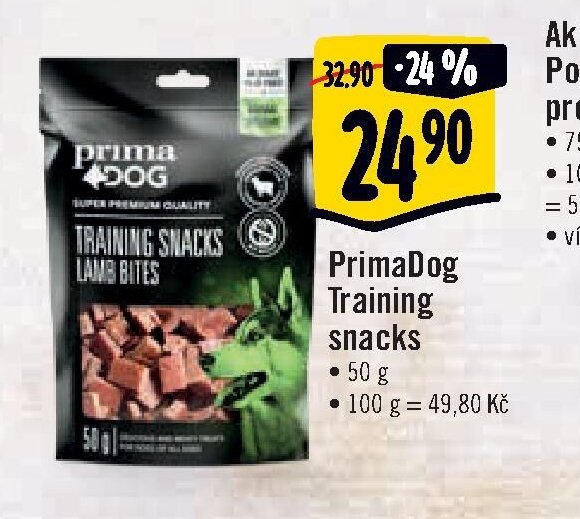 PrimaDog Training snacks