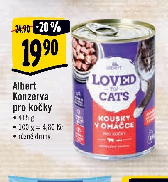 Albert Konzerva pro kočky