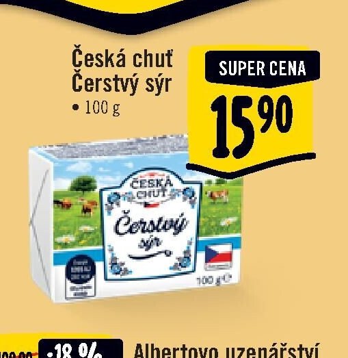 Česká chuť Čerstvý sýr