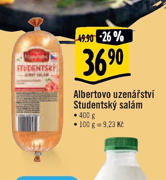 Albertovo uzenářství Studentský salám
