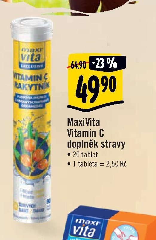 MaxiVita Vitamin C doplněk stravy
