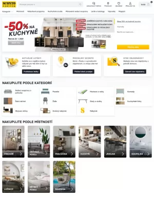 akční leták Sconto nábytek 10.1.2023-16.1.2023