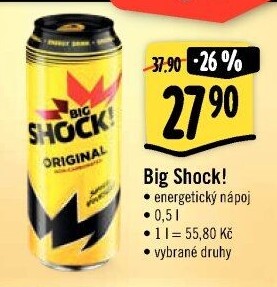 Energetický nápoj Big Shock