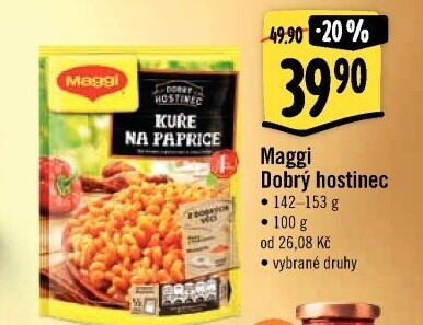 Jídla instantní Dobrý hostinec Maggi