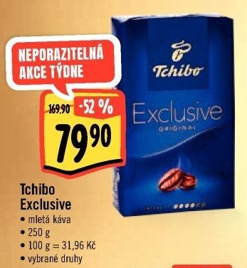 Mletá káva Tchibo Exclusive