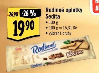 Oplatky Rodinné Sedita