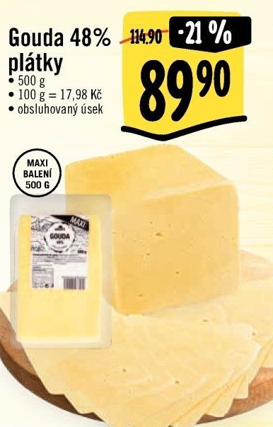 Sýr Gouda 48% Albert