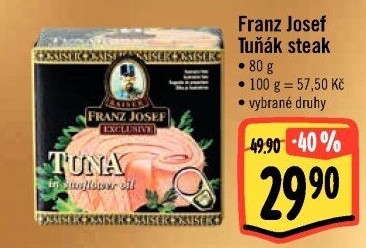 Tuňák steak Exclusive Franz Josef Kaiser