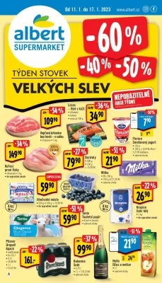 akční leták Albert 11.1.2023-17.1.2023