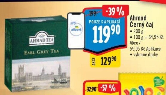 Čaj černý Ahmad Tea