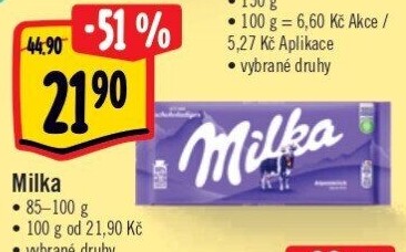 Čokoláda Milka