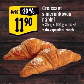 Croissant s náplní