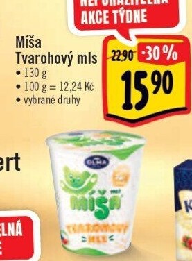 Dezert Tvarohový mls Míša Olma