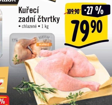 Kuřecí čtvrtky Albert