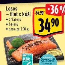 Losos filety