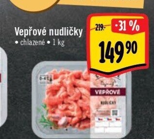 Maso vepřové nudličky Albert