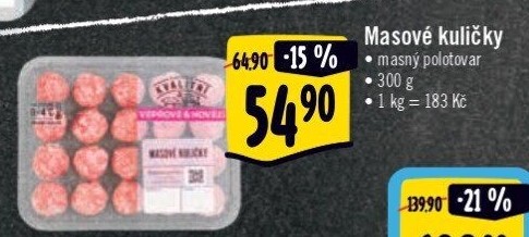 Masové kuličky švédské Albert