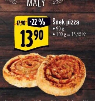 Pizza šnek