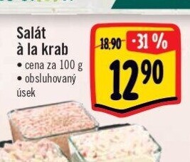 Salát a la krab