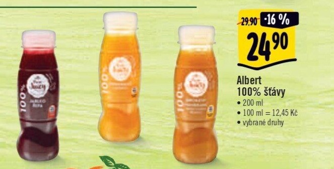 Šťáva 100% Albert