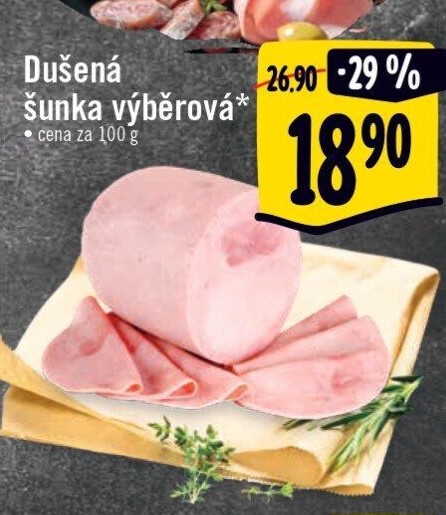 Šunka dušená výběrová