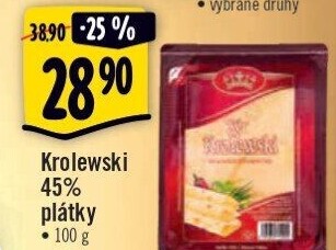 Sýr Krolewski 45% Milkpol
