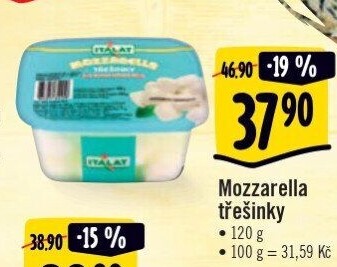 Sýr Mozzarella třešinky Italat