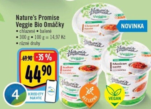 Veggie omáčky Nature'