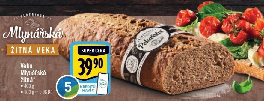 Veka Mlynářská žitná Albert