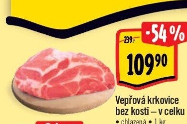Vepřová krkovice bez kosti