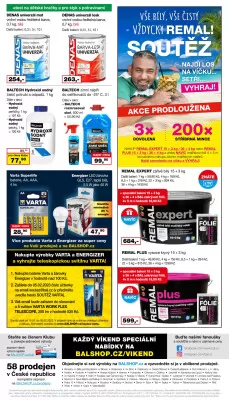 akční leták Barvy a laky drogerie 10.1.2023-5.2.2023
