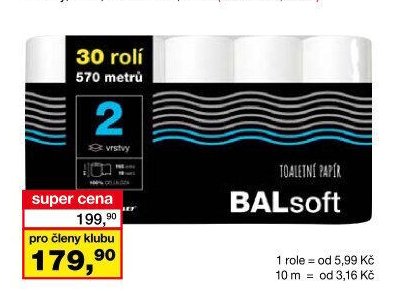 BALSOFT toaletní papír