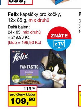 Felix kapsičky pro kočky