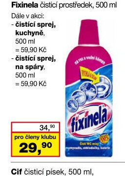 Fixinela čisticí prostředek, 500 ml