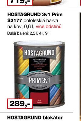 HOSTAGRUND 3v1 Prim S2177