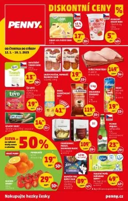 akční leták Penny Market 12.1.2023-18.1.2023