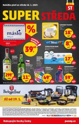 akční leták Penny Market 12.1.2023-18.1.2023