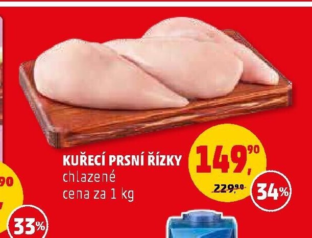KUŘECÍ PRSNÍ ŘÍZKY