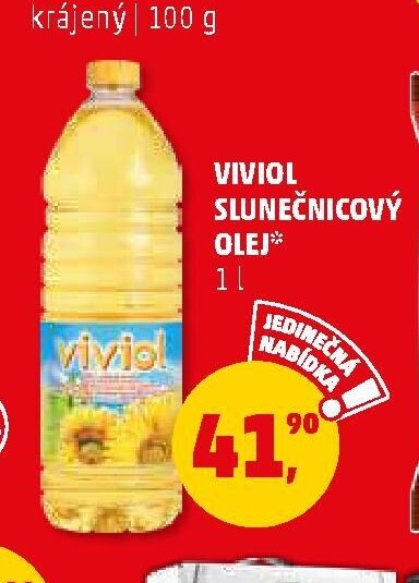 VIVIOL SLUNEČNICOVÝ OLEJ