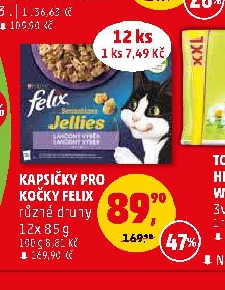 KAPSIČKY PRO KOČKY FELIX