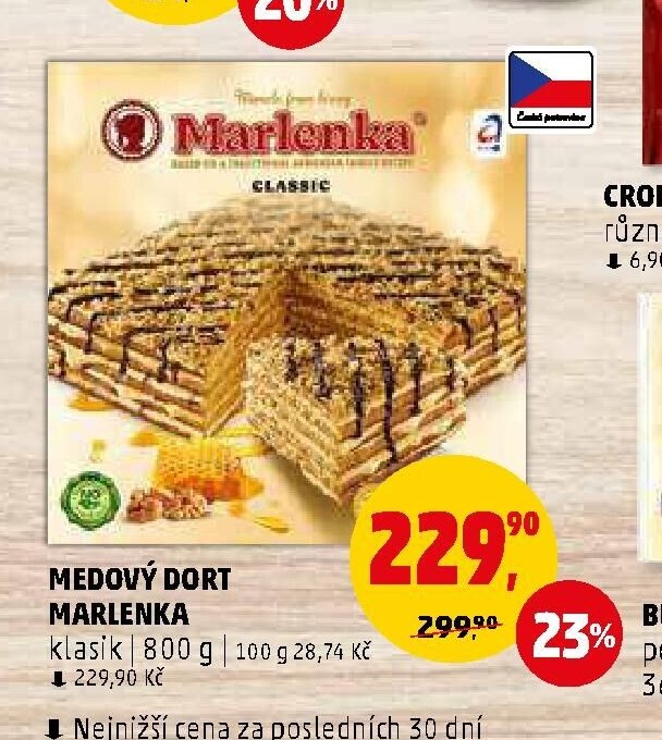 MEDOVÝ DORT MARLENKA
