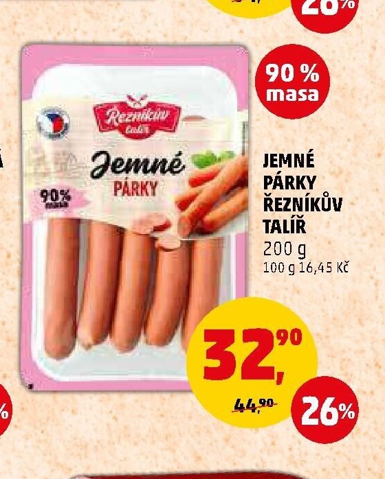 JEMNÉ PÁRKY ŘEZNÍKŮV TALÍŘ