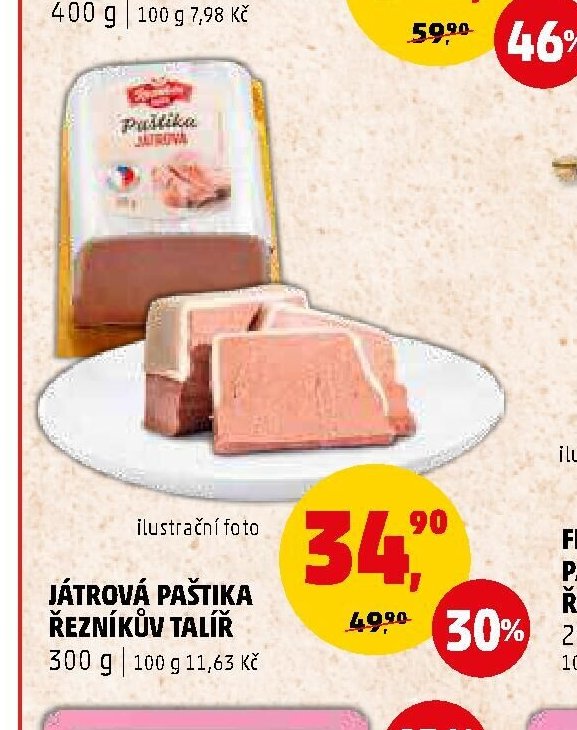 JÁTROVÁ PAŠTIKA ŘEZNÍKŮV TALÍŘ