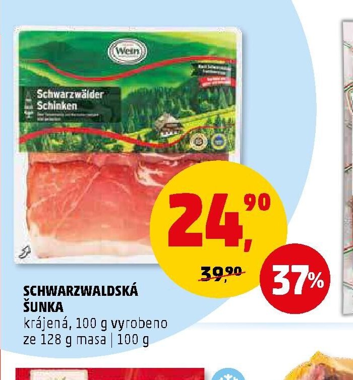 SCHWARZWALDSKÁ ŠUNKA