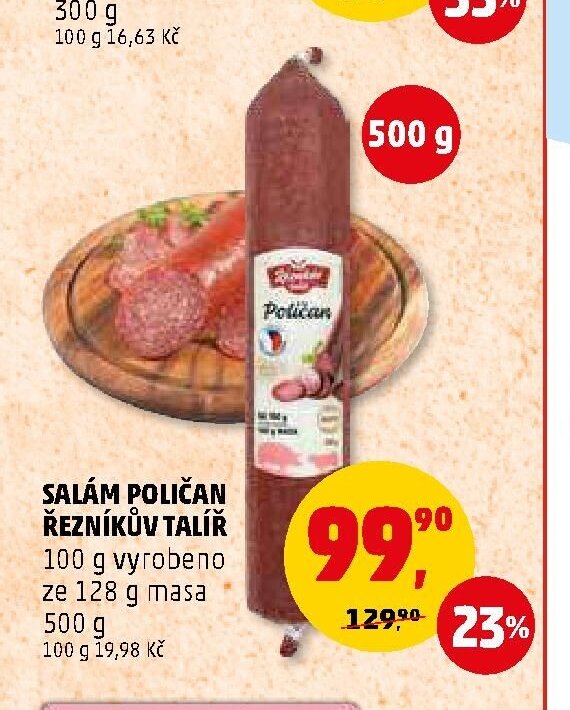 SALÁM POLIČAN ŘEZNÍKŮV TALÍŘ