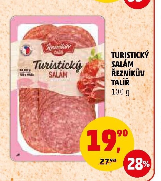 TURISTICKÝ SALÁM ŘEZNÍKŮV TALÍŘ