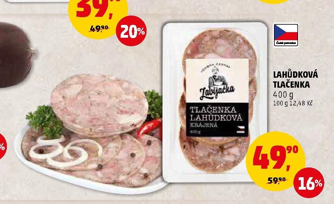 LAHŮDKOVÁ TLAČENKA