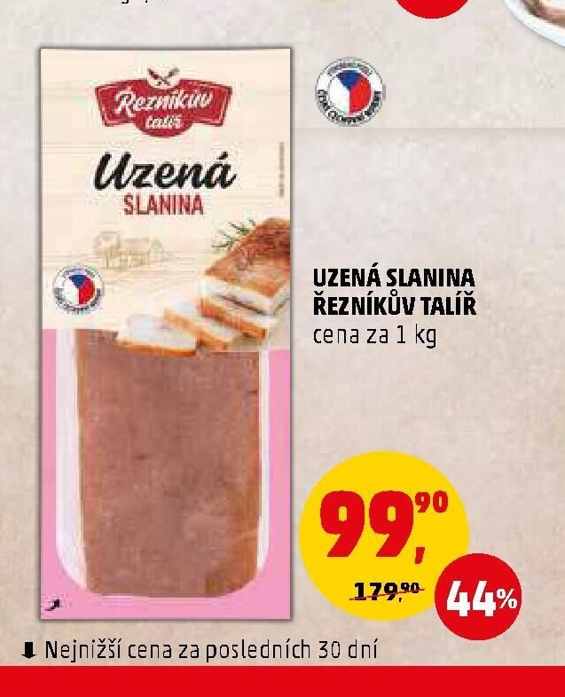 UZENÁ SLANINA ŘEZNÍKŮV TALÍŘ