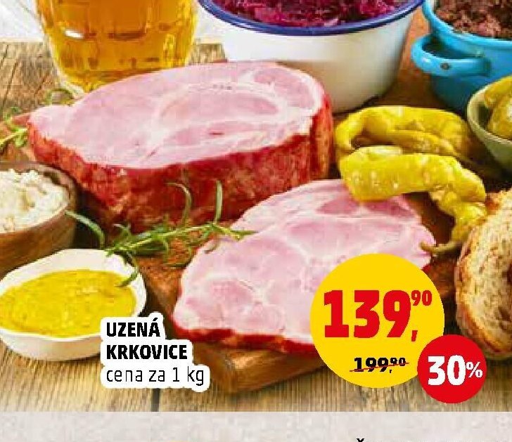 Uzená krkovice